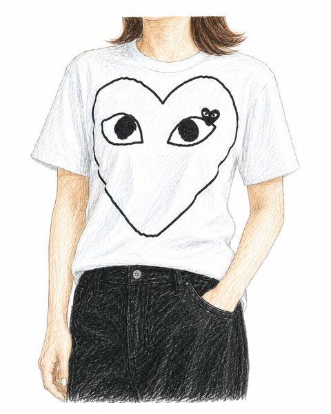 プレイコムデギャルソン BLACK EMBLEM Tシャツ(AX-T102-051)☆7月2日(木)新作発売！