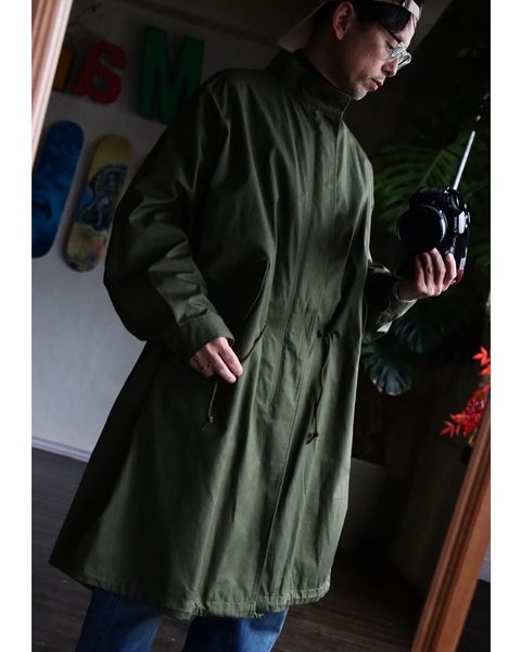 blurhms ROOTSTOCK 23SS blurhmsROOTSTOCK Cotton Poplin 65 Coatスタイル
