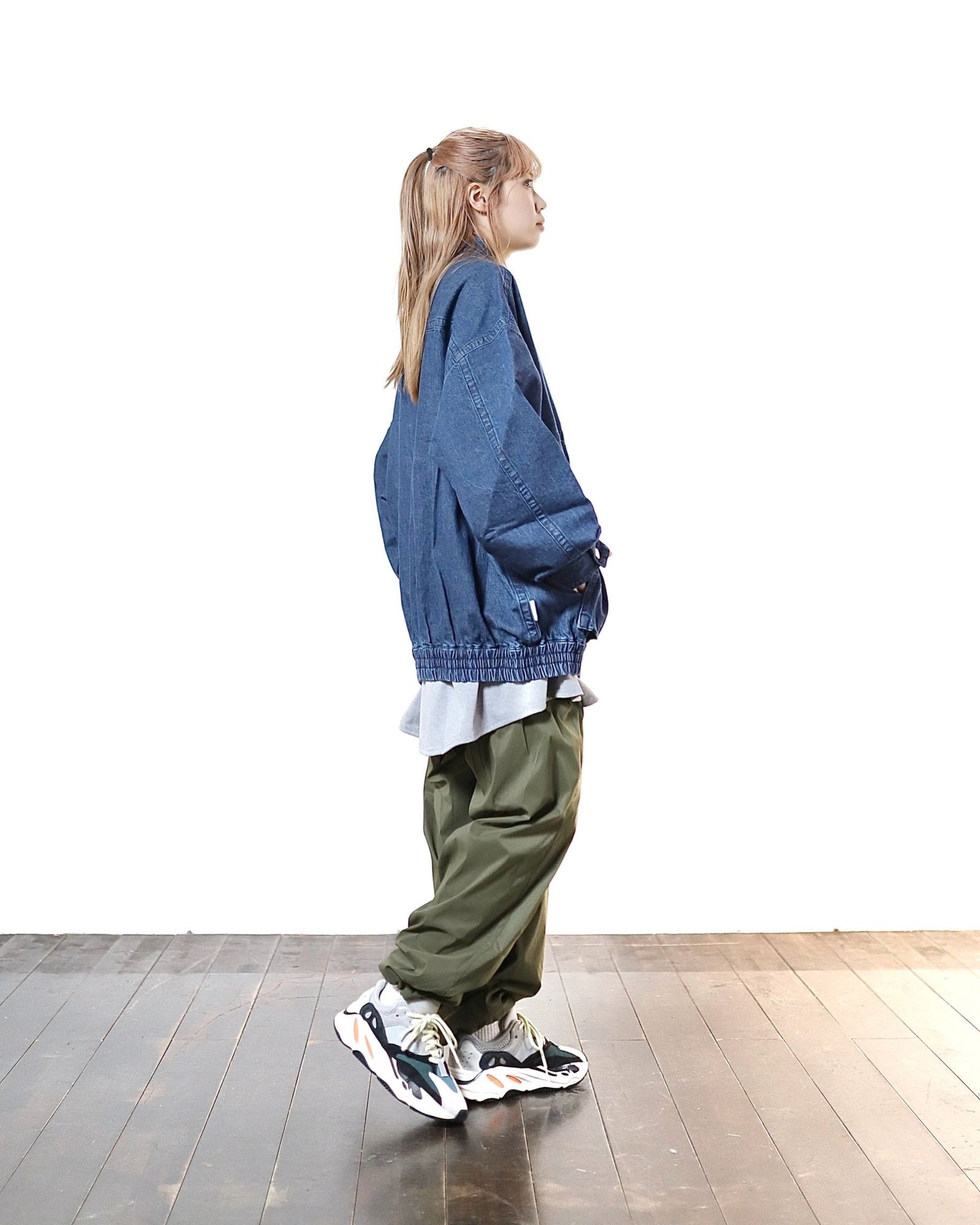 S.F.C 24SS エスエフシーWIDE TAPERED EASY PANTS(SFCSS24P02)Olive