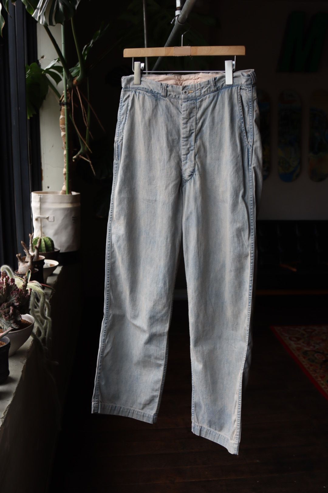 アプレッセ23SS Vintage Prisoner Denim Trouser