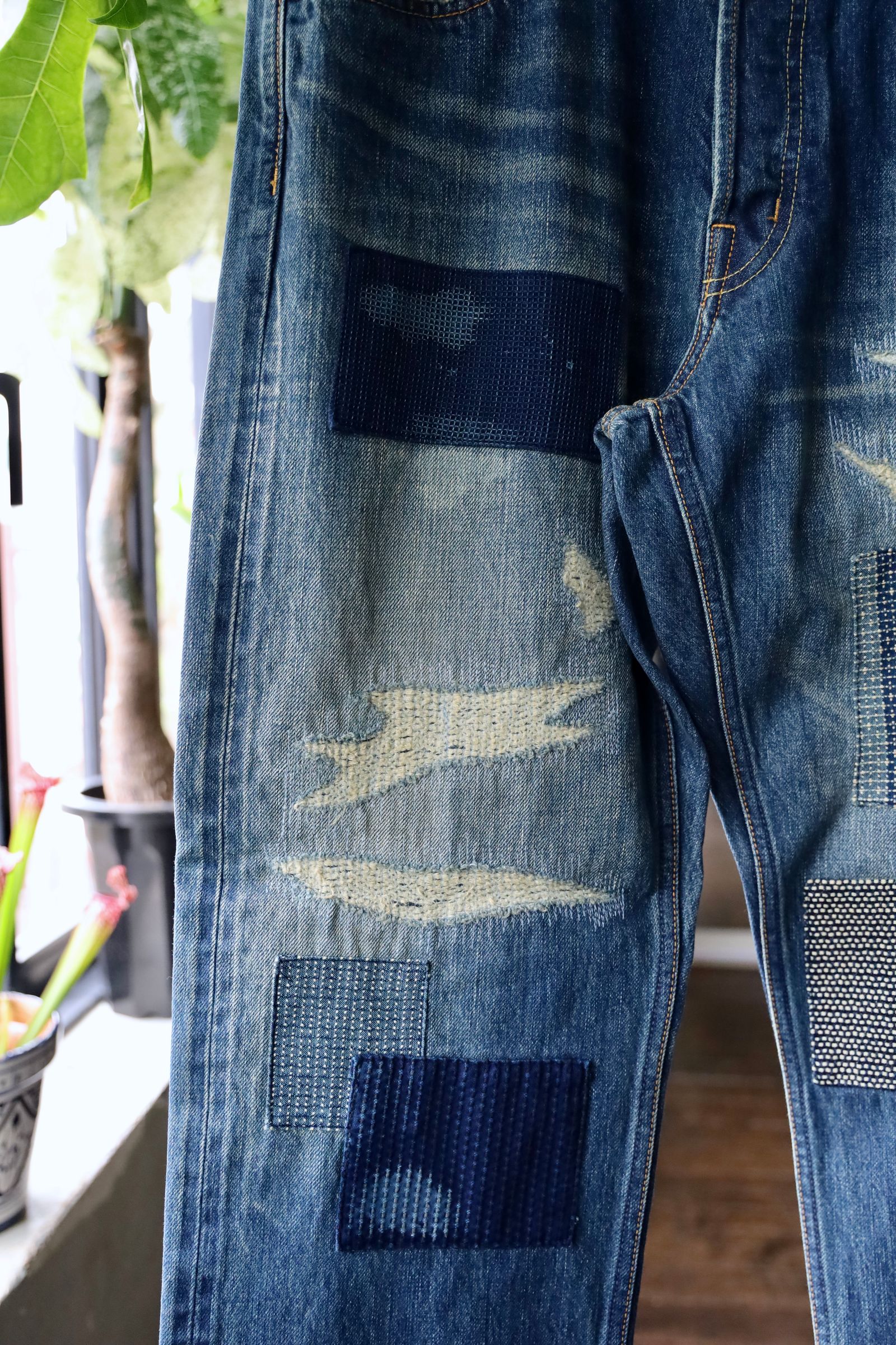 ファンダメンタル デニムパンツ CLASSIC STRAIGHT DENIM CS126 (FA25/MG126)INDIGO