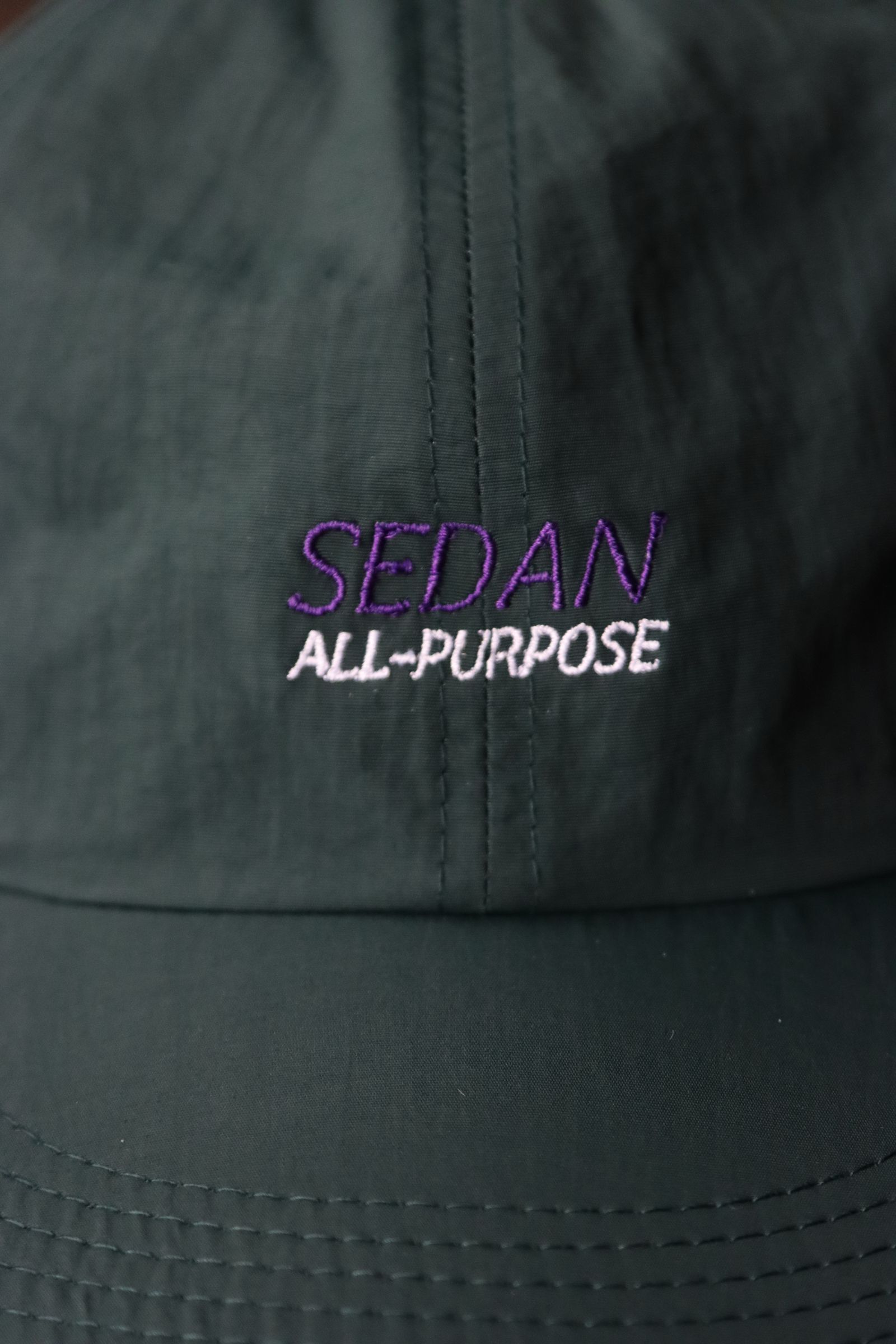 セダンオールパーパス SS24 Tech Logo Camp Cap(SD24S-CP01)Dark Green☆3月9日(土)発売！