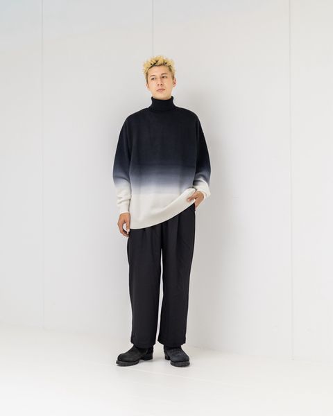 Graphpaper Gradient Dyed Wool Hight Neck Knit 9月27日(土)新作発売！