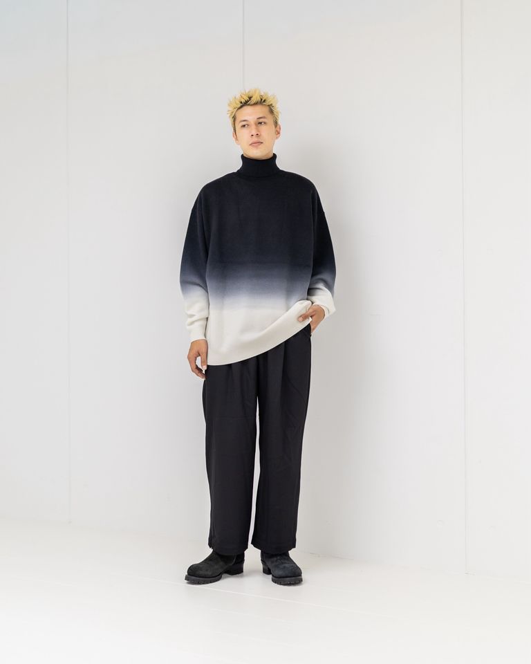 Graphpaper Gradient Dyed Wool Hight Neck Knit 9月27日(土)新作発売！