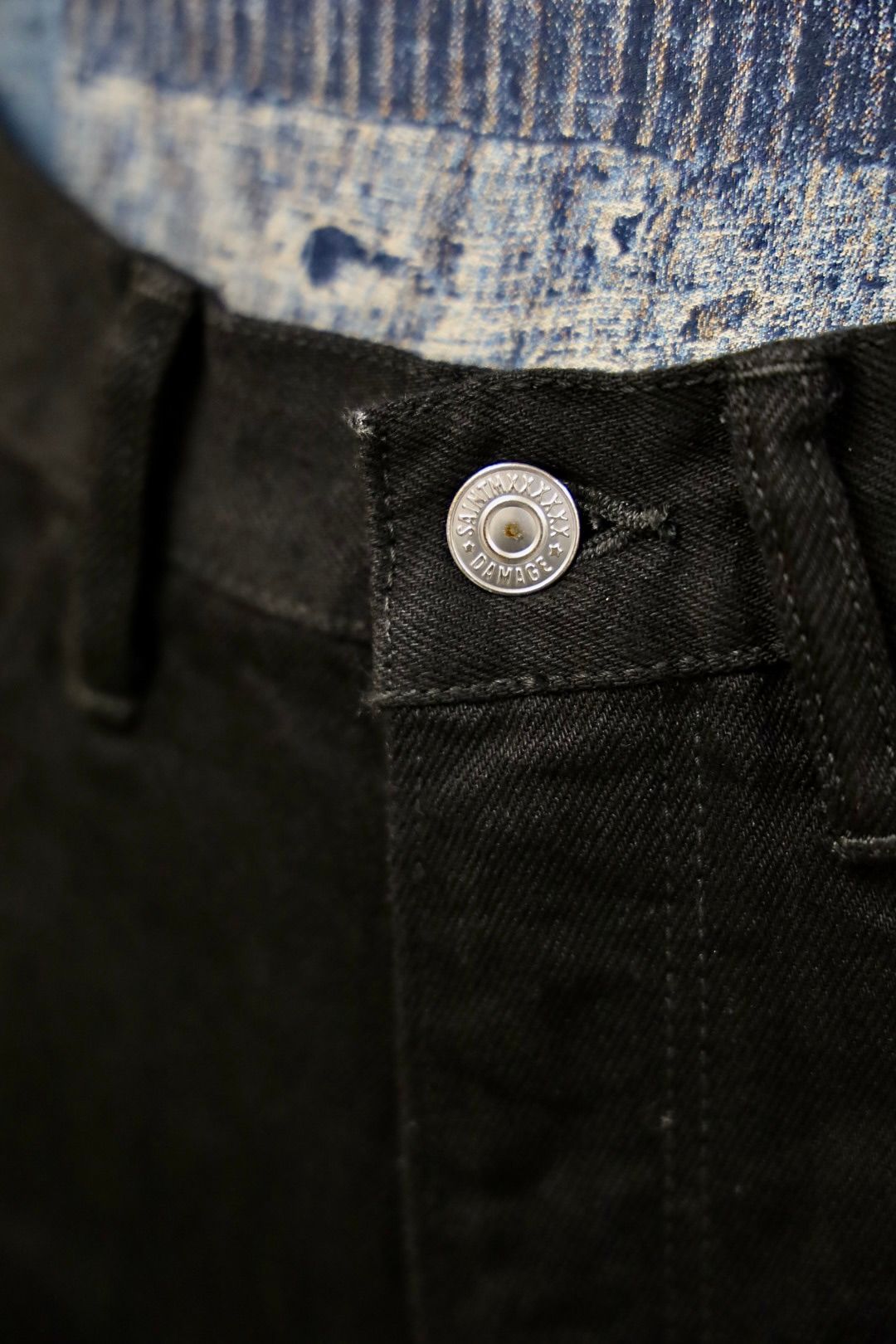 セントマイケル 26SS BLACK DENIM PANTS/FLARE (SM-MK8-0000-078)