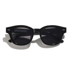 イズネスミュージックサングラス is-ness WALTER SUNGLASSES(WELLINGTON TYPE)BLACK-BLACK