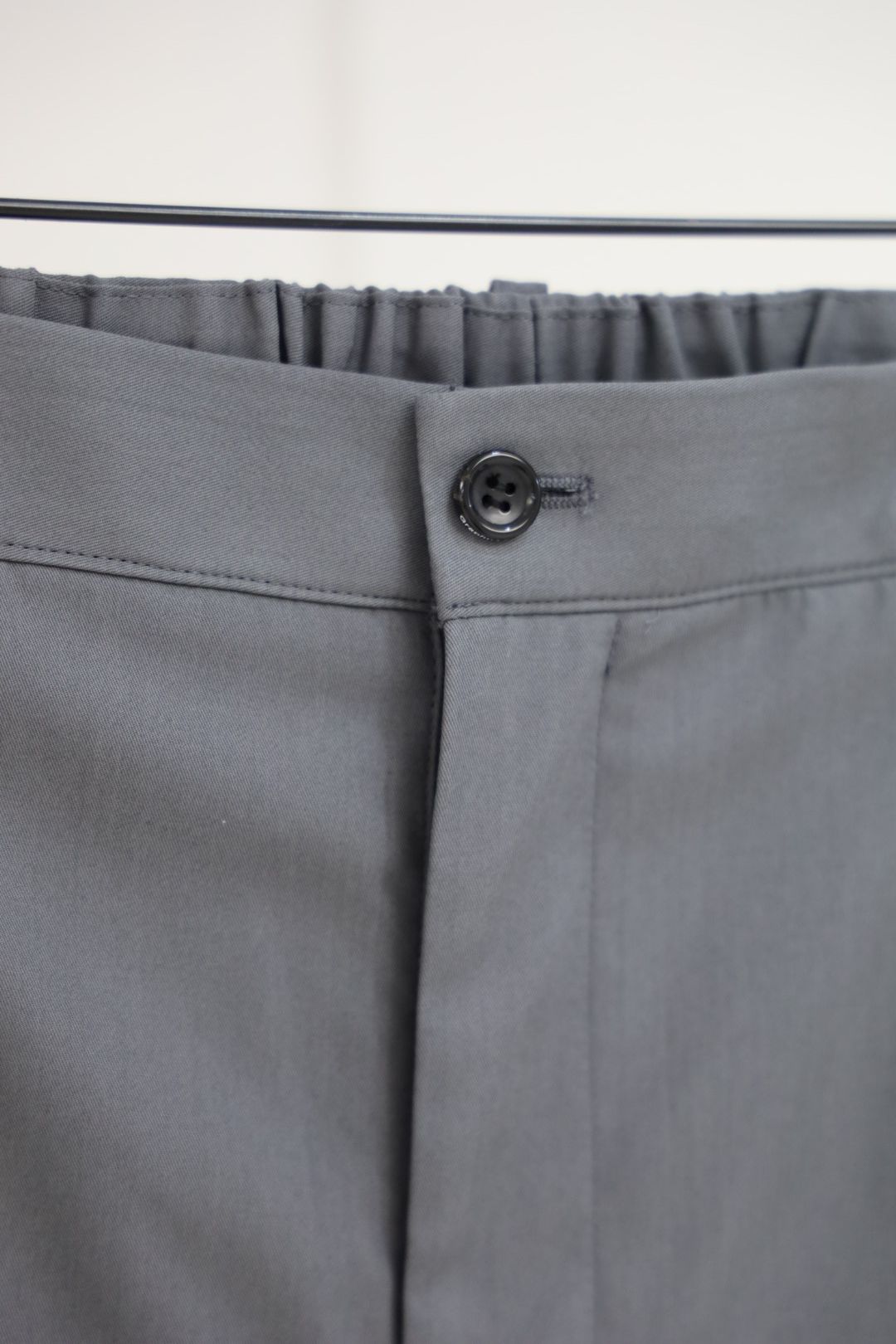 グラフペーパー 26AW Wooly Cotton Twill Wide Tapered Slacks(GM263-40047B)C.GRAY☆8月1日(土)発売！