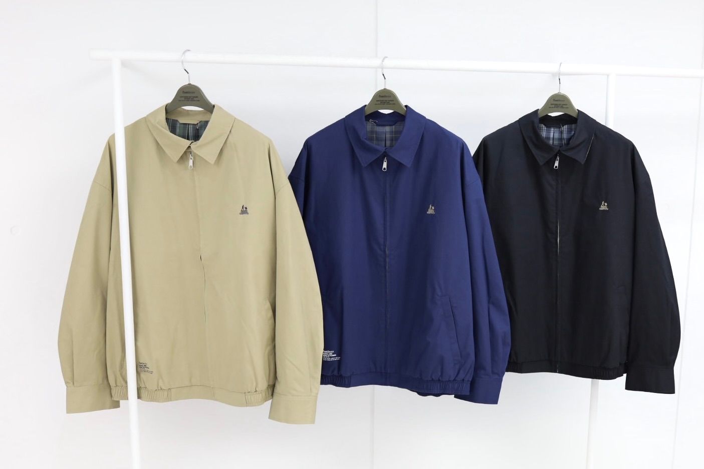 フレッシュサービス MADRAS LINED SWING TOP BLOUSON (FSC261-30294)BEIGE★2月14日(土)発売