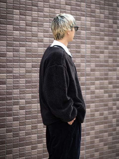 Graphpaper Wool Boa Liner Blouson MARK STYLE