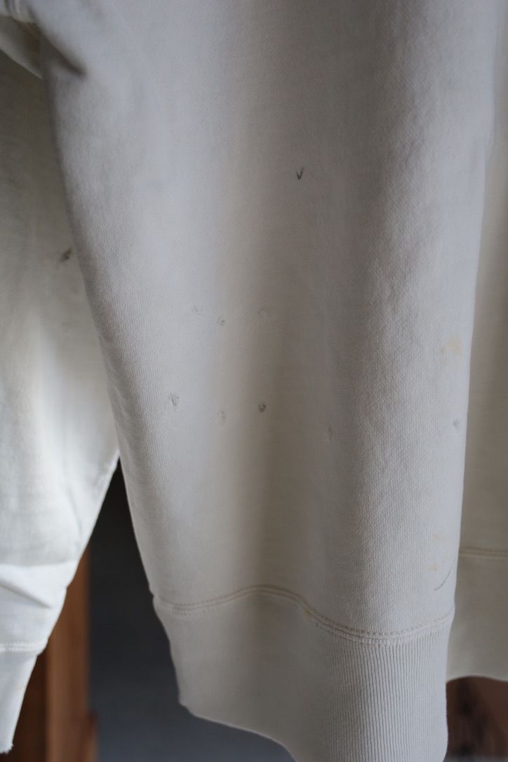 セントマイケル25SS BJ_CREW NECK SWEAT(SM-HR8-0000-C38)WHITE☆2月8日(土)発売！