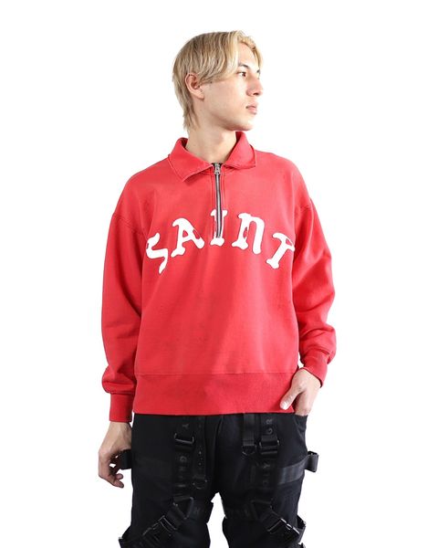 セントマイケル 24SS HALF ZIP SWEAT style 2024.3.17