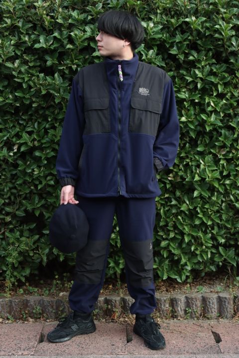 is-ness 新作THM FLEECE JACKET style.2022.10.22