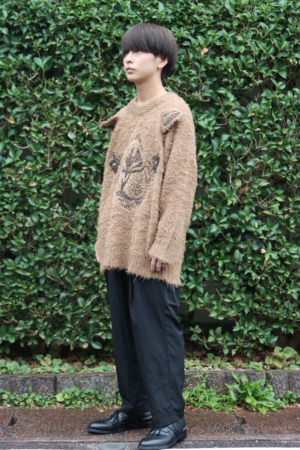 doublet ANIMAL EMBROIDERY PULLOVER(21AW33KN55) style.2021.09.18