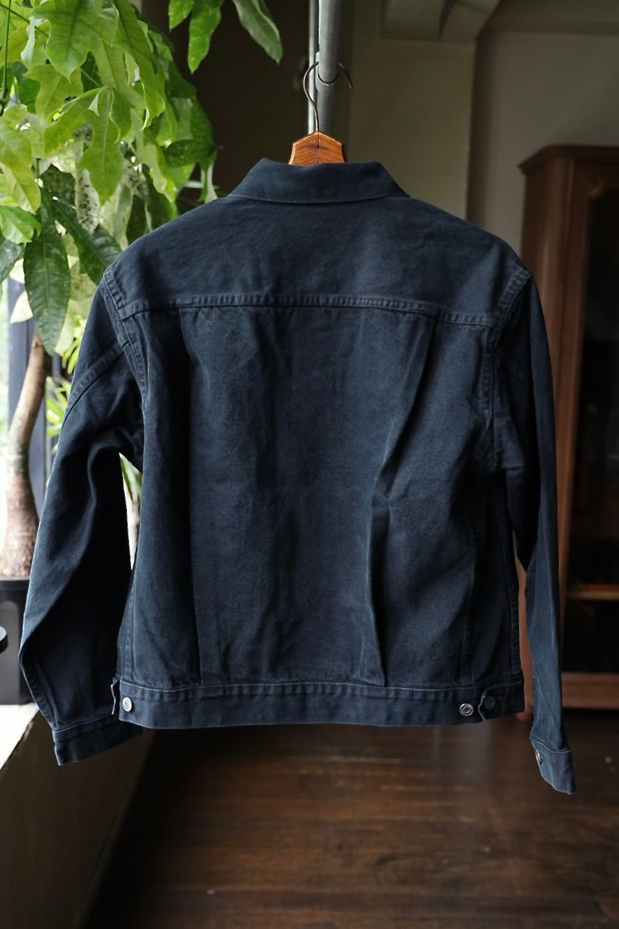 アプレッセ 2025 STYLE2  2nd Type Black Denim Jacket(25AAP-01-40)BLACK☆9月13日(土)発売！