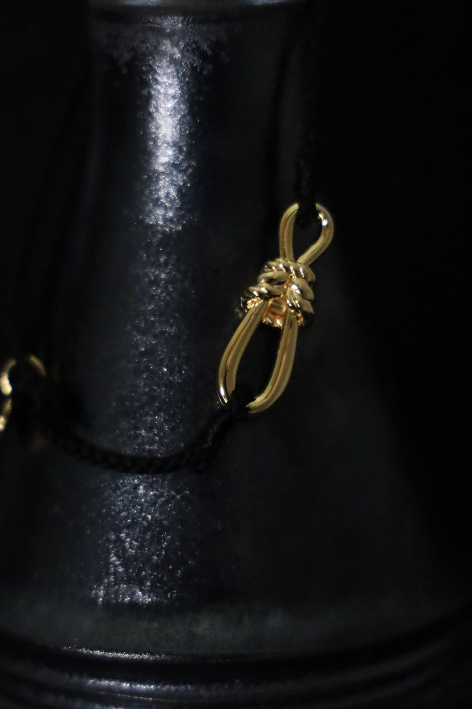 Piece Silk Code Bracelet(FREE Black×Silver/ブラック×シルバー