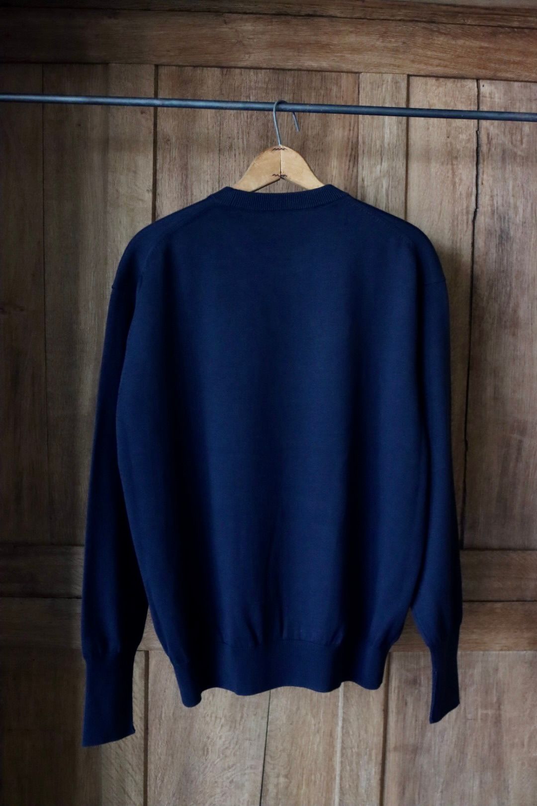 アプレッセ24SS ニット Cotton knit L/S T-Shirt(24SAP-03-06K)TURQUOISE - 2(M)
