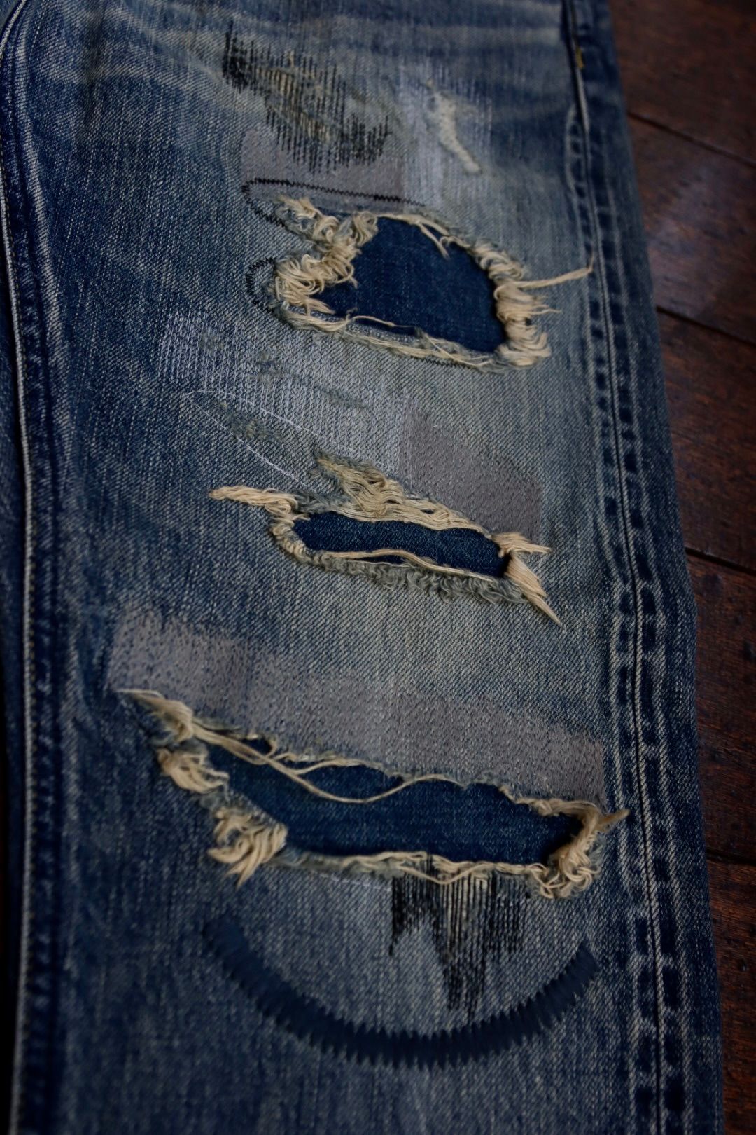 ファンダメンタルデニムSLIM FIT DENIM CS111(FA24MT111)INDIGO