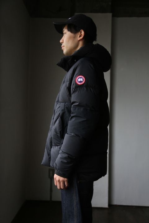 CANADA GOOSE ARMSTRONG HOODY"BLACK"Style.2020.11.2.