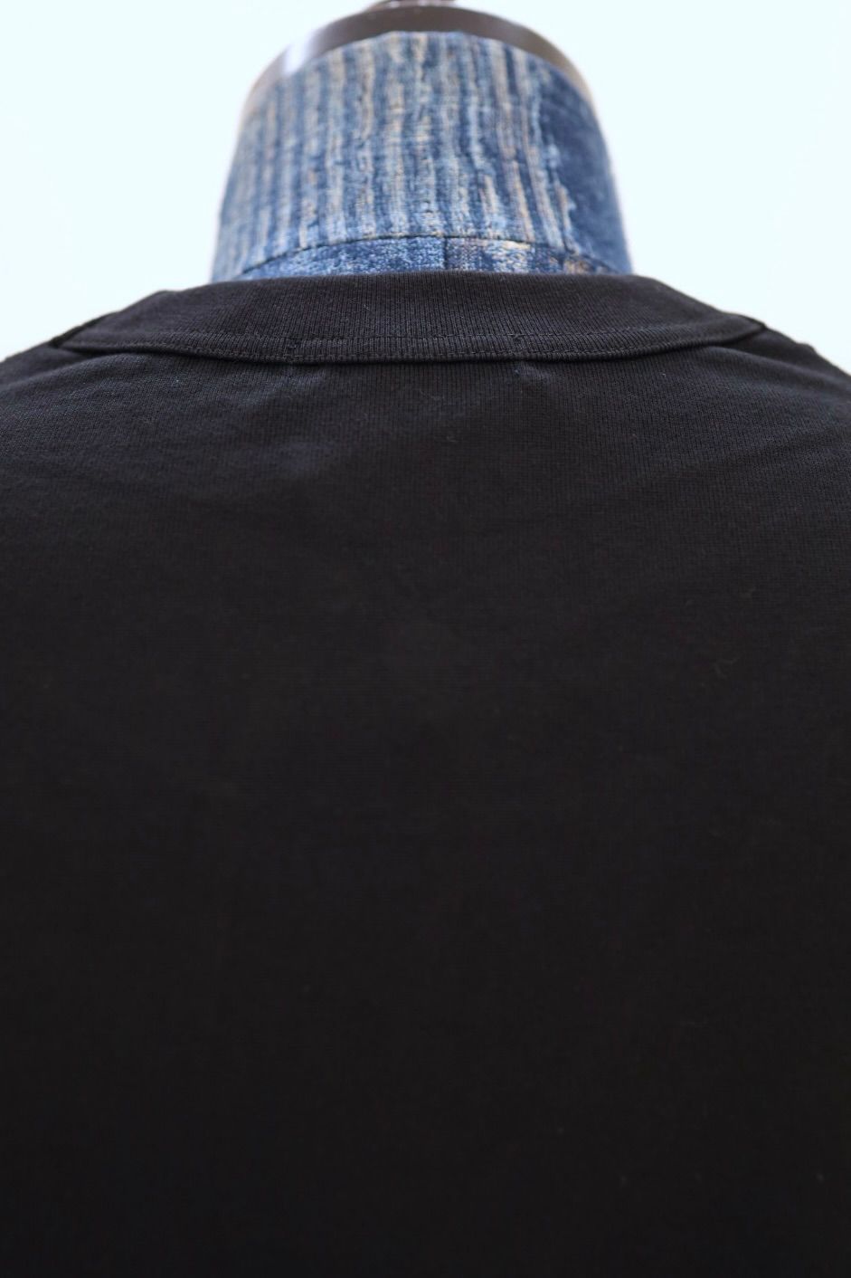 コムデギャルソンオム26SS 綿天竺×綿ニットTシャツ(HQ-T004-051)BLACK☆2月6日(金)発売