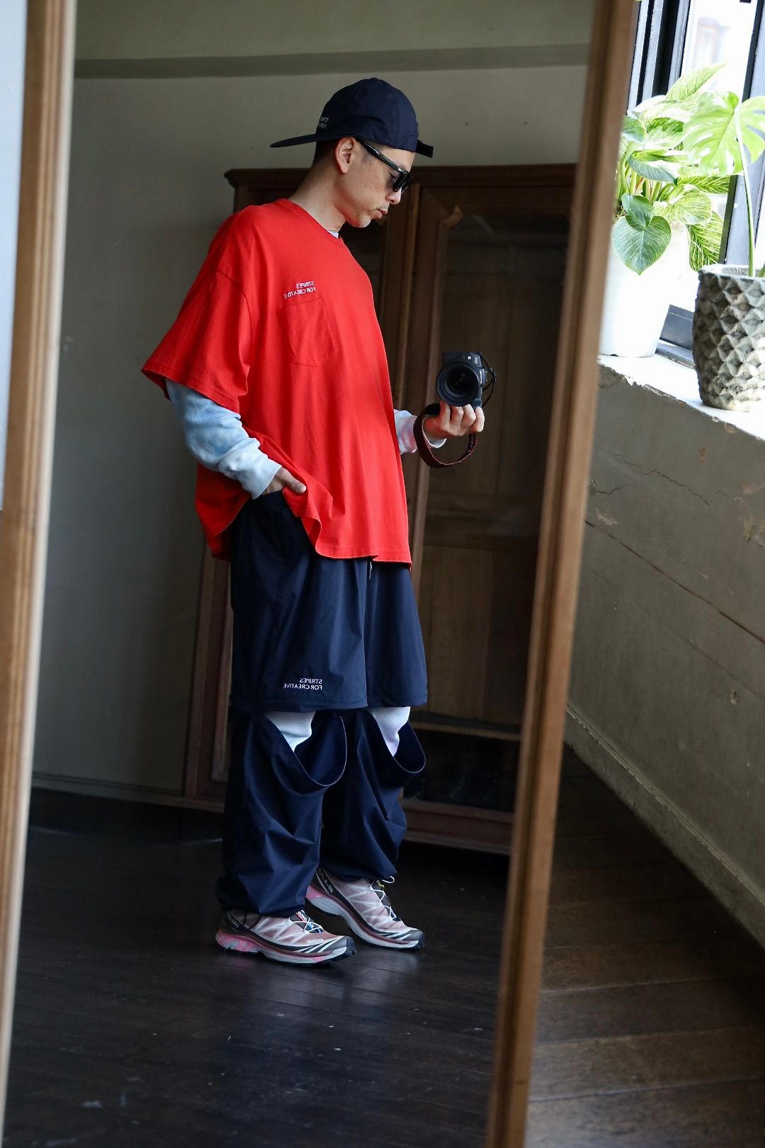 S.F.C 25SS エスエフシー SUPER WIDE DETACHABLE PANTS (SFCSS25SPP01)Navy☆5月10日(土)発売！