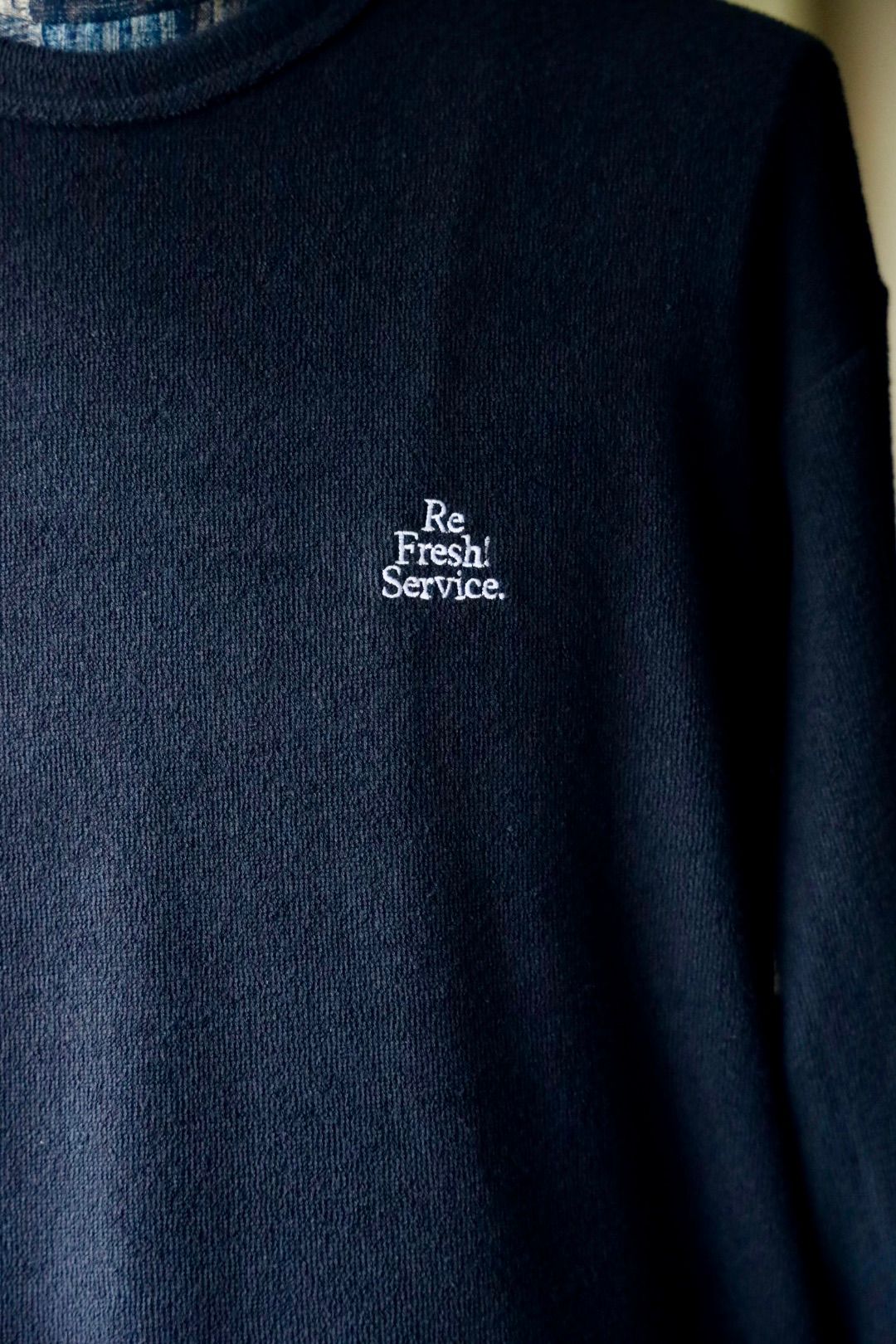 ReFresh!Service. “UTILITY PILE L/S SET-UP”(NAVY)☆9月27日(土)発売！