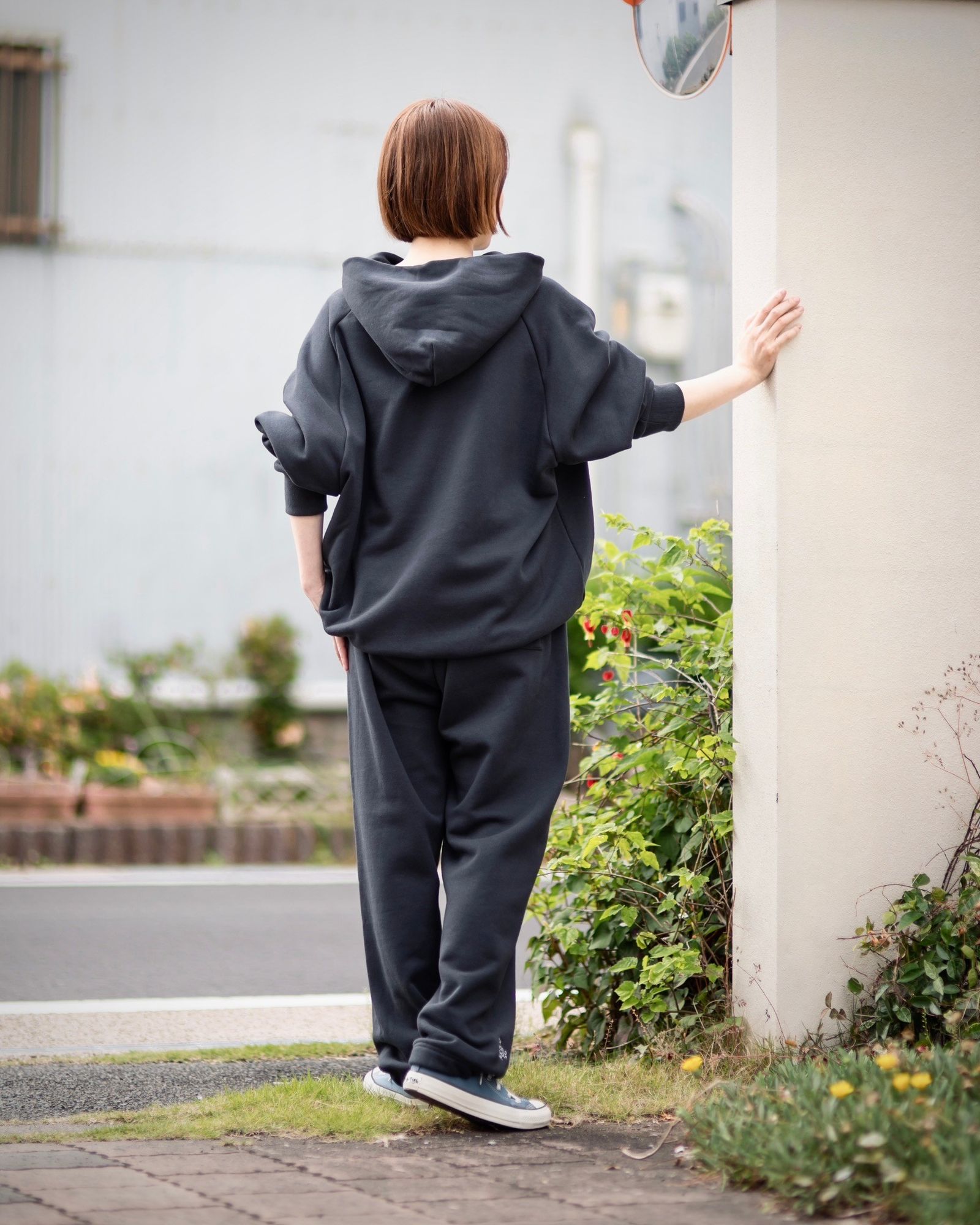 FreshService - フレッシュサービス VIBTEX for FreshService SWEAT PULL HOODIE(FSC-70211B)GRAY  | mark