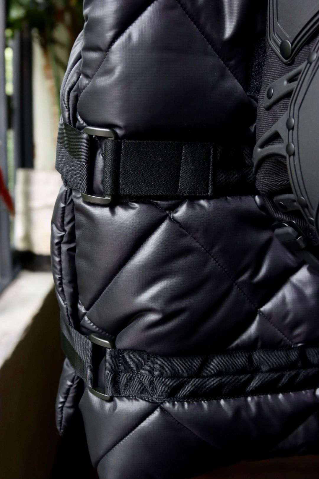 ジュンヤワタナベマン23AW Innerraumインナーラムリップストップ中綿ベスト①(WL-V001-051)