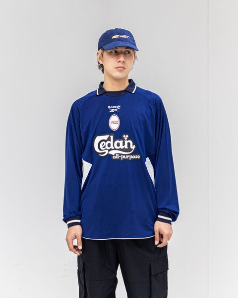 セダンオールパーパス SS26 Reebok /  L/S Game Shirt(SD26S-CT01)Navy☆2月7日(土)12:00発売！