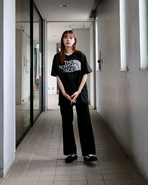 アイジュンヤワタナベマン23SS 新作THE NORTH FACEダブルネームTシャツstyle.2023.5.19