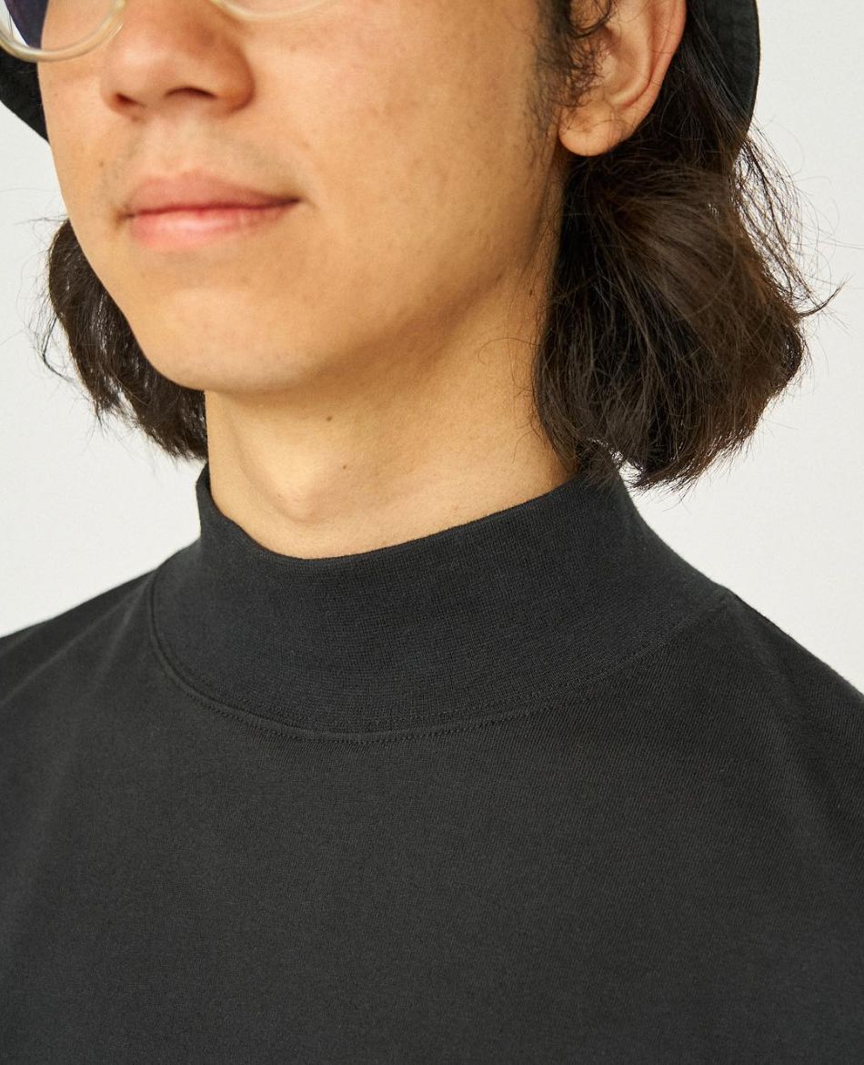 フレッシュサービス 2-PACK CORPORATE L/S MOCK NECK TEE(BLACK)☆8月23日(土)発売！