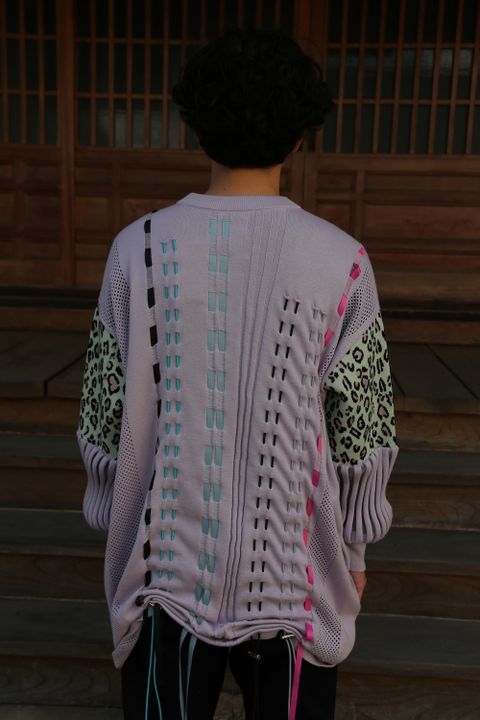 KIDILL×rurumu Drawcord Knit Pullover(KL495) style 2021.02.28.