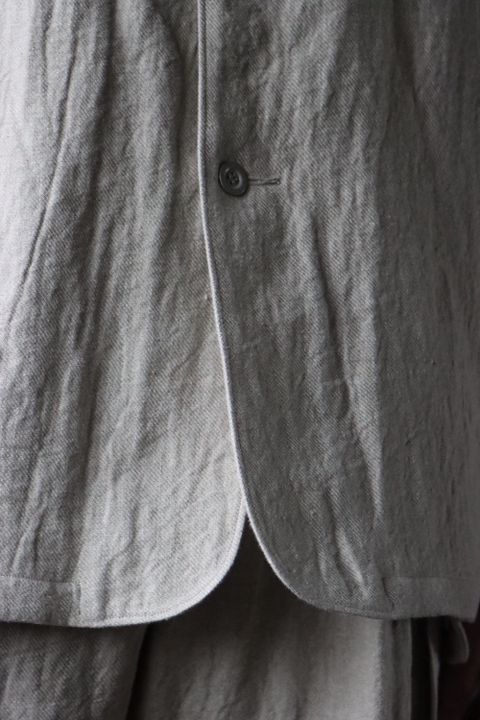 blurhms Linen Twill Hospital Jacket(BHS22S006) style. 2022.01.24.