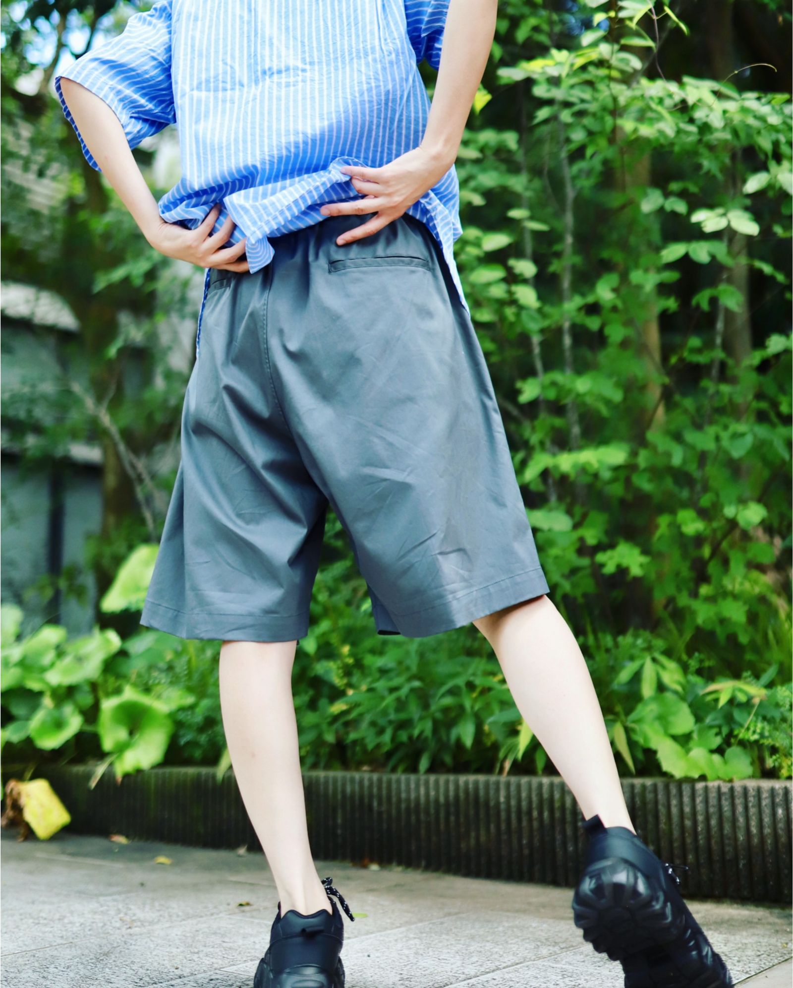 PLAY COMME des GARCONS 新作MEN'S STRIPE S/S SHIRT style.2023.8.1