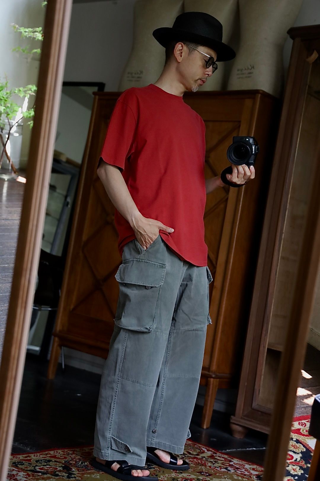 アプレッセ 2026 Vintage Light Weight T-Shirt(26SAP-05-04)RED☆4月25日(土)発売！