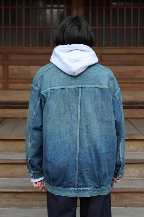 Graphpaper Selvage Denim Jacket(GU221-30025B) style.2022.1.30
