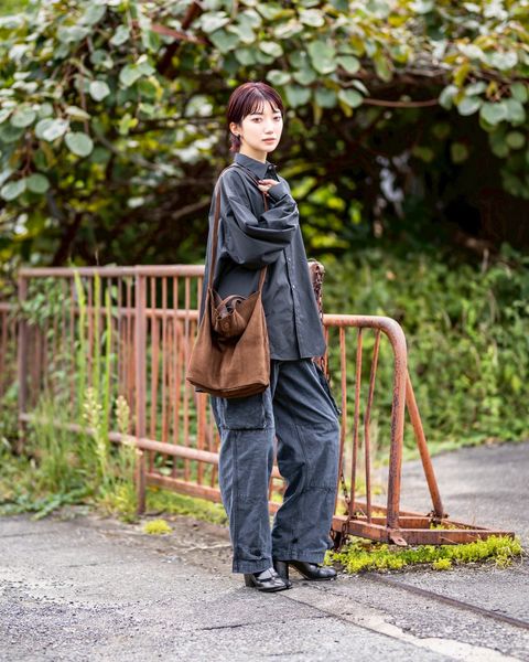 Graphpaper High Count Broad L/S Oversized Regular Collar Shirt STYLE 2025.09.15