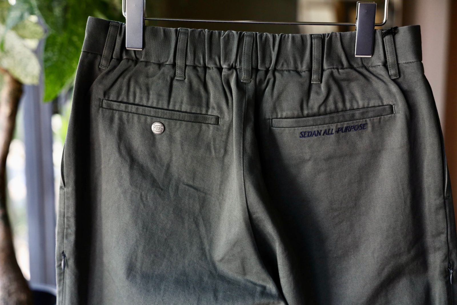 セダンオールパーパス FW25 Ventilation Chino Slacks(SD25F-PT04)Brown Khaki