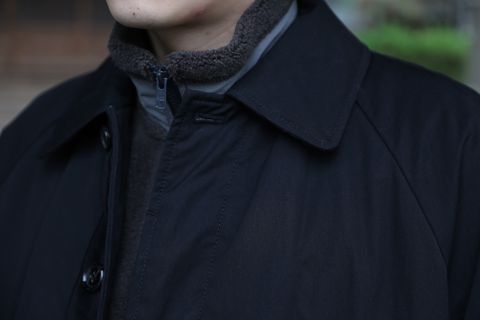 COMME DES GARCONS HOMME 新作CdGH綿ナイロンウェザーコート style.2020.11.23.