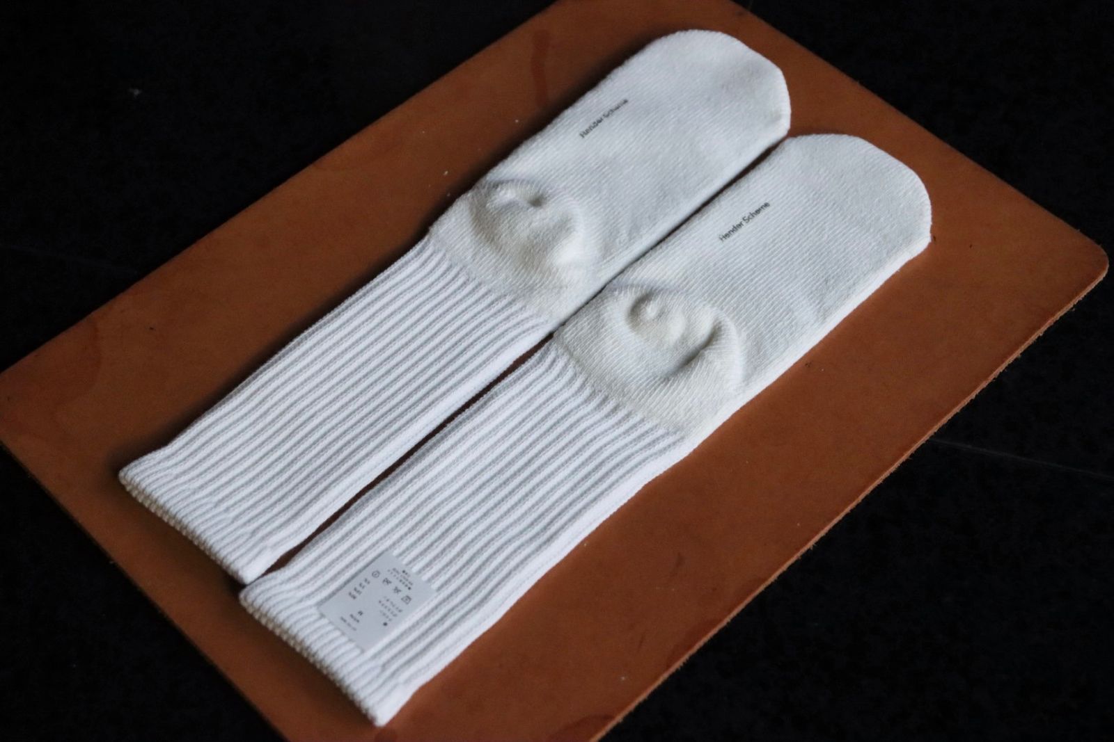 エンダースキーマ ソックス medallion socks(ur-rc-soc)white