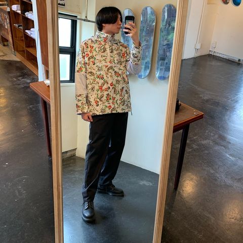 JUNYA WATANABE MAN フラワープリント アノラックパーカー style.2022.5.21.