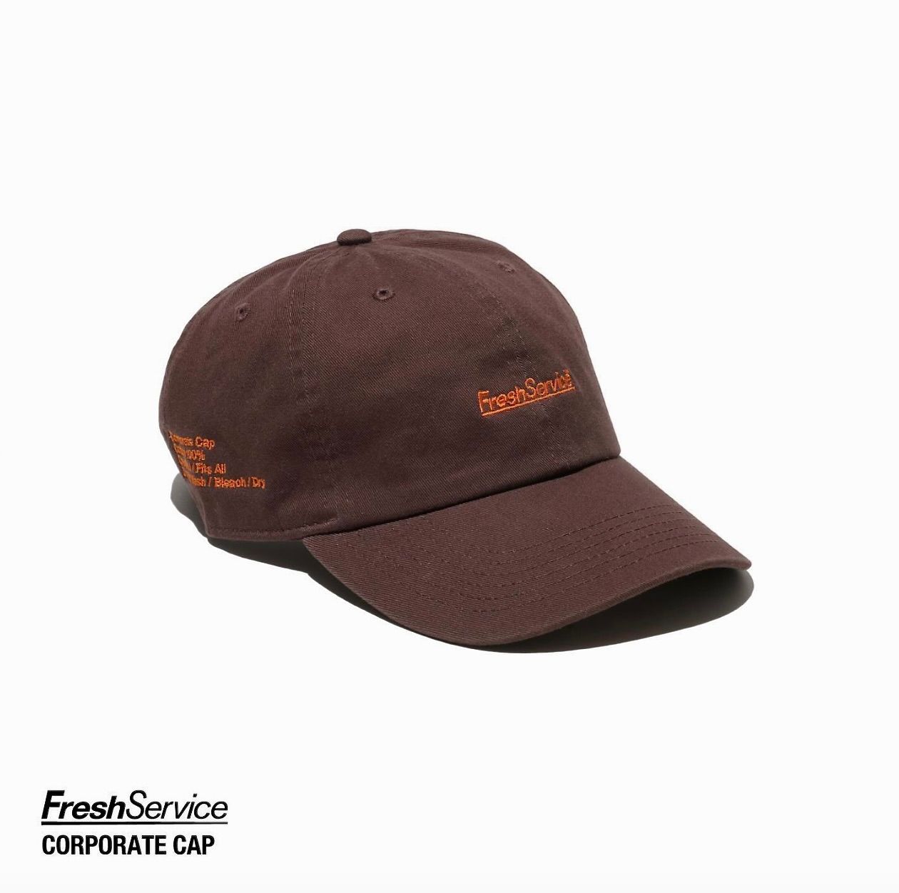 FreshService - フレッシュサービス キャップ CORPORATE CAP(D.BROWN) | mark