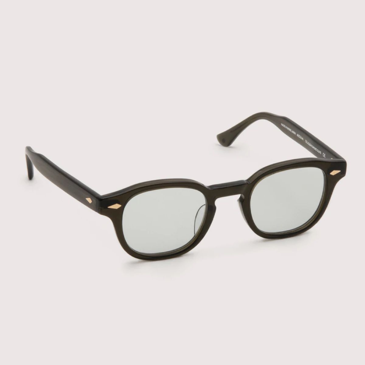 ノチノオプティカル  NOCHINO-N1#6 CLEAR SMOKE OLIVE×GREY GREEN to D.GREY(調光モデル)