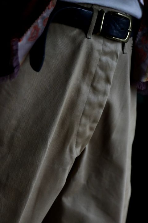 A.PRESSE アプレッセ22FW Vintage US ARMY Chino Trousersスタイル
