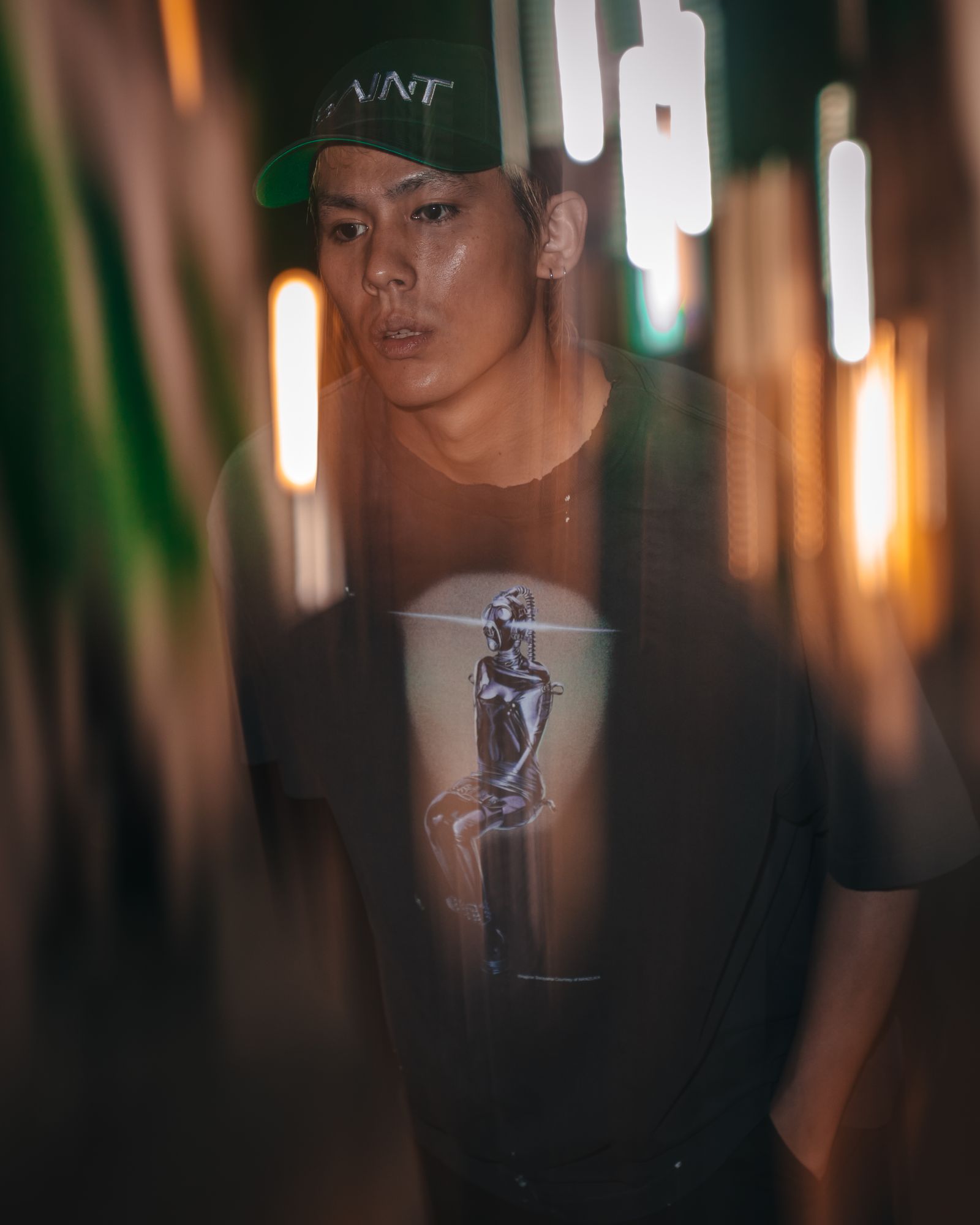 セントマイケル Tシャツ MASK SRYM_SS TEE(SM-HR1-0000-C75)BLACK★8月23日(土)発売！
