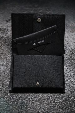 XOLO JEWELRY ショロジュエリー / Bilfold Wallet (XOWC003BLK) BLACK