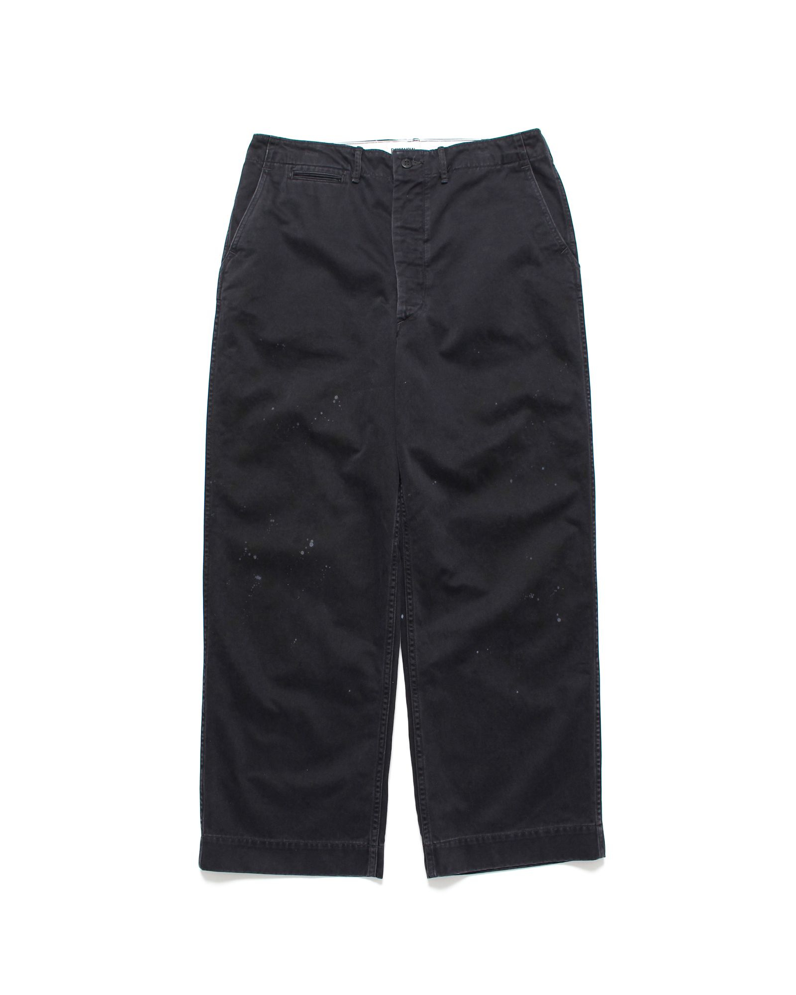 BOW WOW 26 New Year Release Items バウワウ BLACK WORK TROUSERS AGED(BW261-BWTA) BLACK☆1月2日11:00発売！