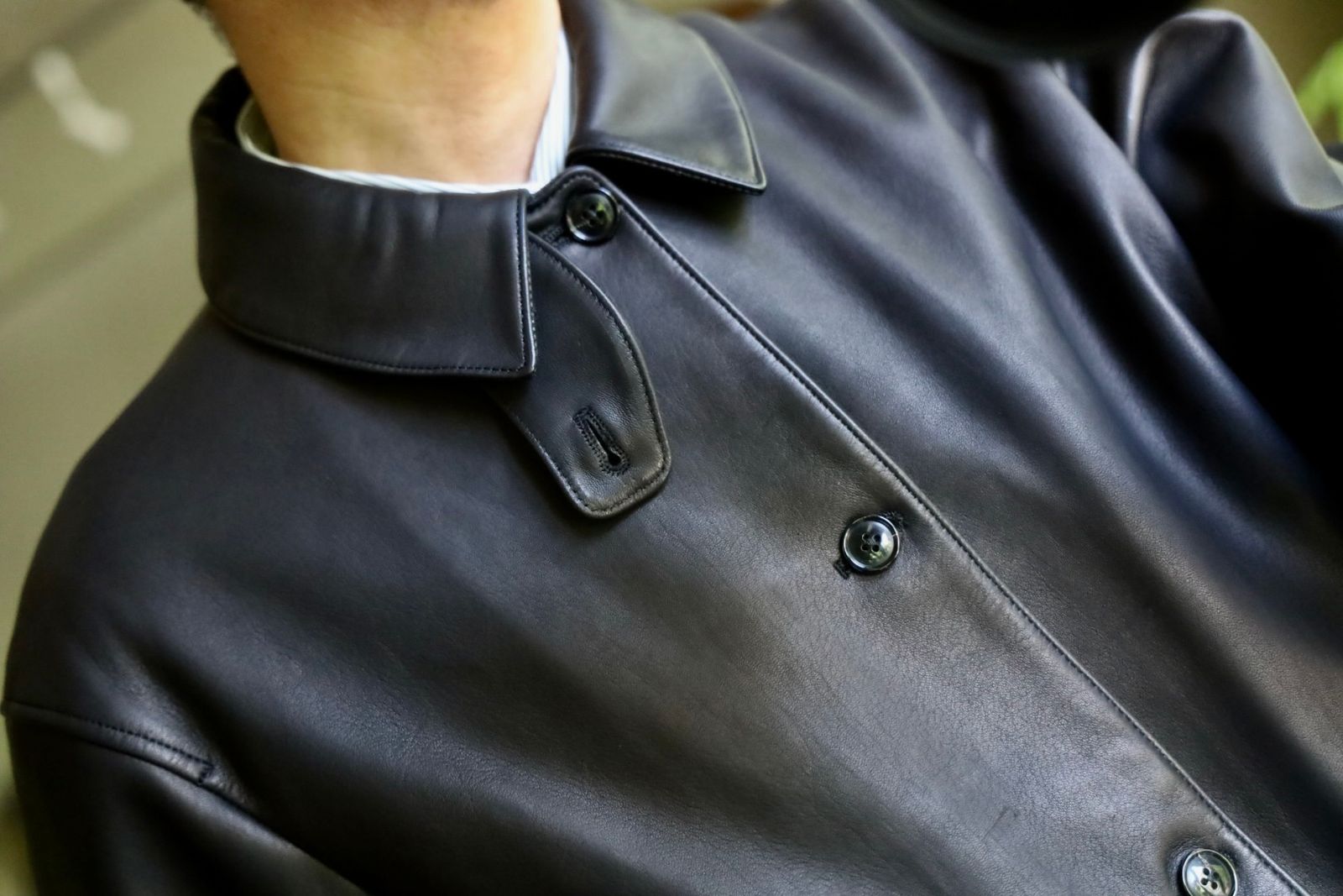 blurhms Lamb Leather Jacketスタイル.2024.8.24.