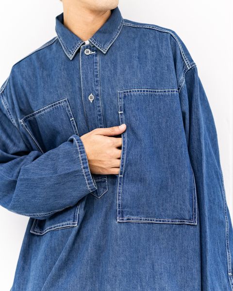 FreshService DENIM PULLOVER SHIRT(FADE INDIGO)10月11日(土)新作発売！