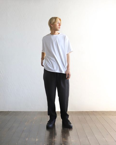 FreshService 24SS 新作 DRY JERSEY S/S CREW NECK TEE(WHITE) style 2024.3.22
