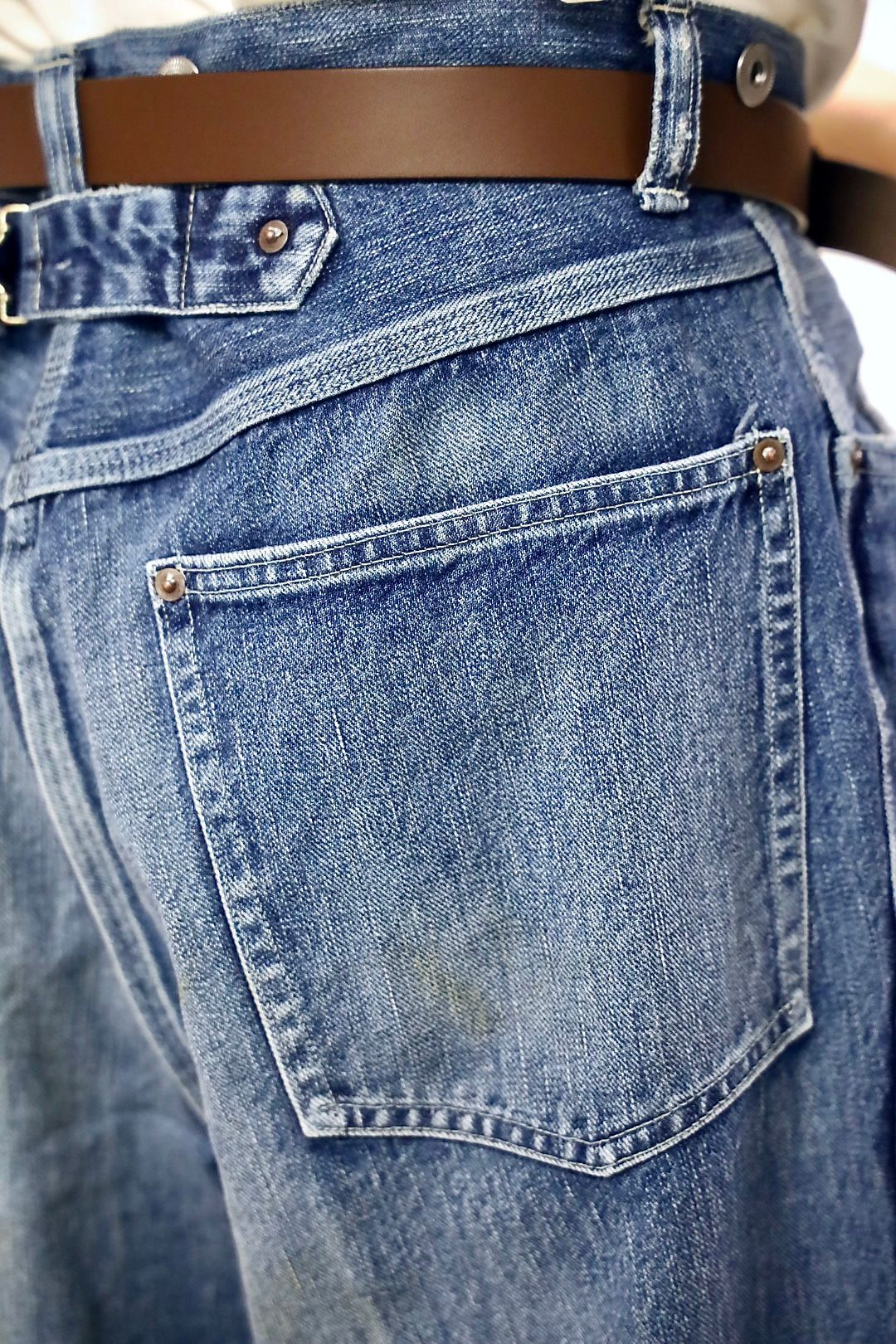 アプレッセ 2026 STYLE1 Vintage Denim Logger Pants (26SAP-04-26)INDIGO☆2月7日(土)発売！
